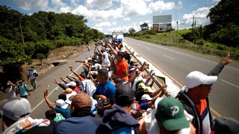 fake taxi.com watch-violent-migrant-caravans-heading-for-american-communities|Migrant caravan heading through Mexico to US grows in numbers.